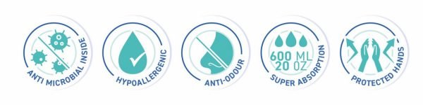 labels opvangzak toiletemmer