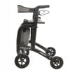 Neptune rollator zwart nieuwe stijl zijzijde