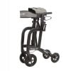 Neptune rollator zwart nieuwe stijl ingeklapt