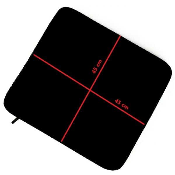Ventisit zitkussen met anti-slip 45 x 45 cm