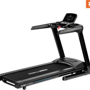 Loopband T2i van het merk Flow Fitness geschikt tot 180 kg.
