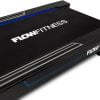 Flow Fitness loopband T3i kan tot een gewicht van 200 kg. Ingezoomd band