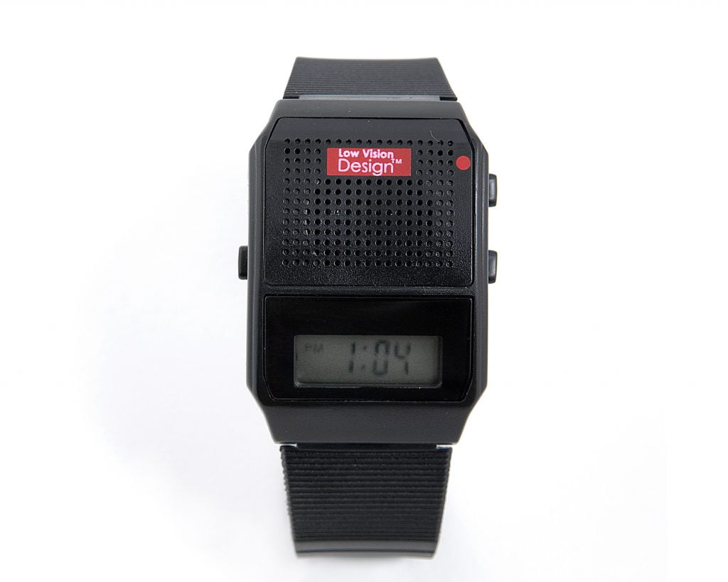 nederlandsprekend horloge in de kleur zwart