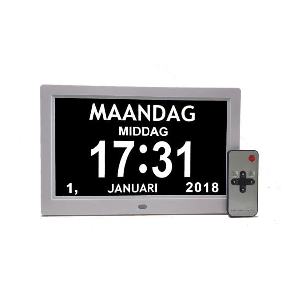 Digitale Dagklok 25 cm Thuiszorgwinkel.nl