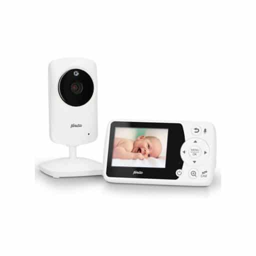 babyfoor_dvm-64_met_camera_thuiszorgwinkel.nl Babyfoon Alecto met camera en 2,4 inch scherm type DVM-69 uit te breiden tot 4 camera's ideaal voor meerdere kinderkamers of speelkamer