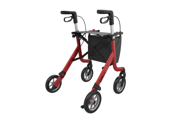 Rollator Streamer slechts 6,2 kg achterzijde