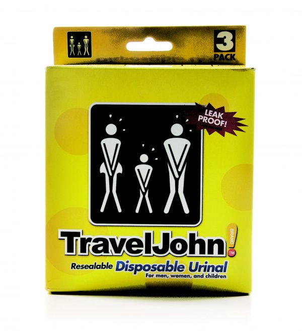 Urinoir wegwerp Travel John