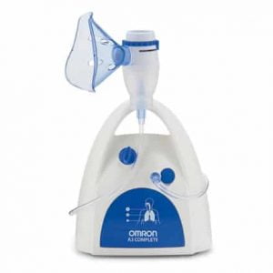OMRON C101 is een 2-in-1-inhalator met neusdouche zonder stroom