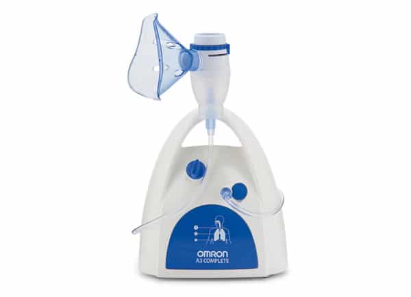 OMRON C101 is een 2-in-1-inhalator met neusdouche zonder stroom