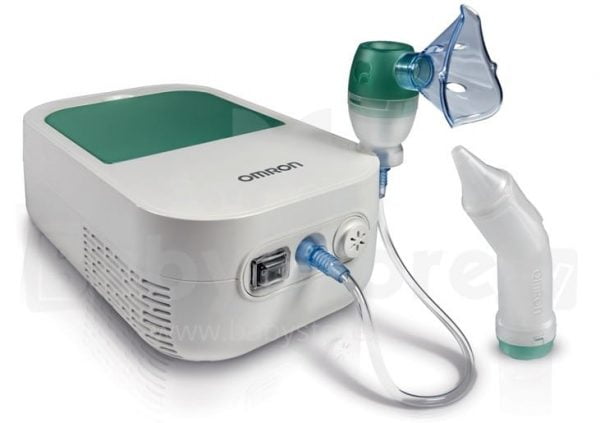 Vernevelaar Omron Duobaby is een Neusreiniger en aerosoltoestel voor baby's