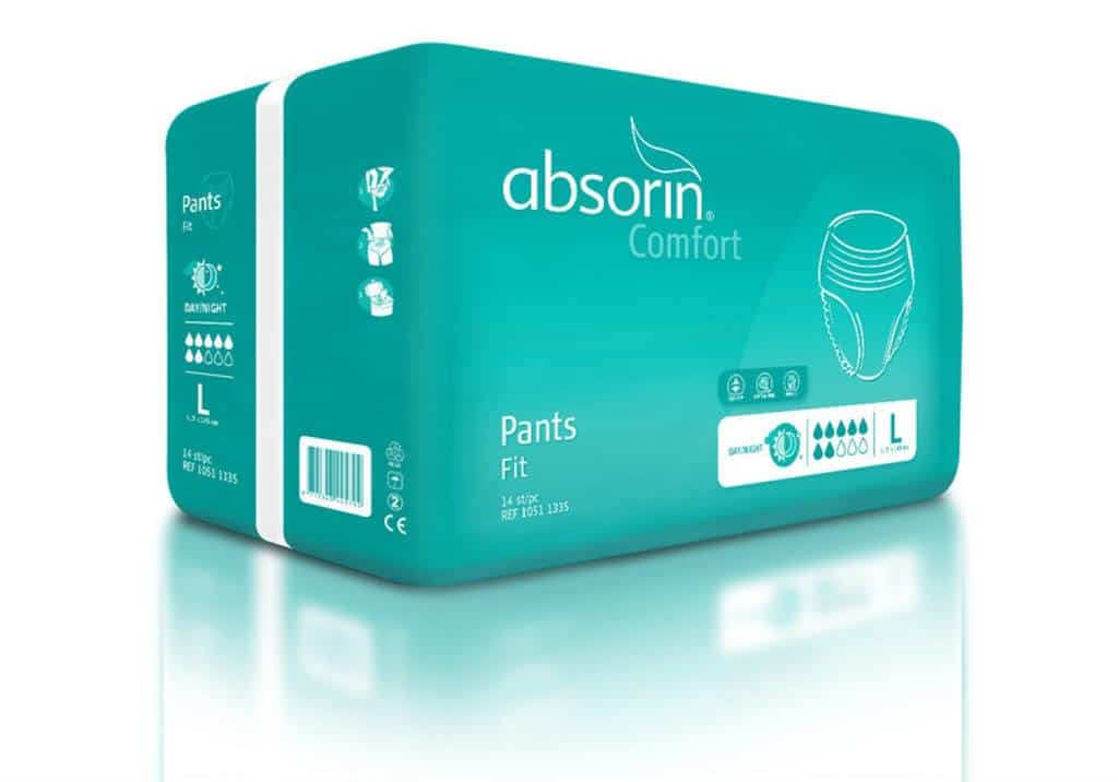 Incontinentie Pants - Luierbroekjes Absorin Comfort Pants Fit