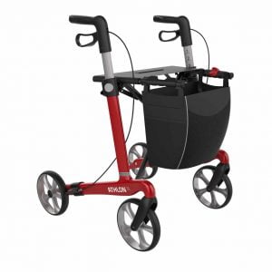 Rollator Athlon SL carbon in kleur rood
