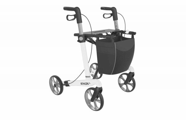 Rollator Athlon SL carbon in kleur wit
