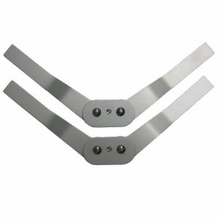 Kniebandage Elcross-kniebrace met klittenband open patella merk Basko