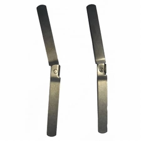 Kniebandage Elcross-kniebrace met open patella (wikkelmodel) merk Basko