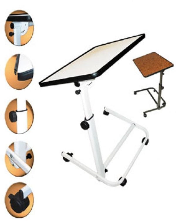 bedleestafel wit diversen
