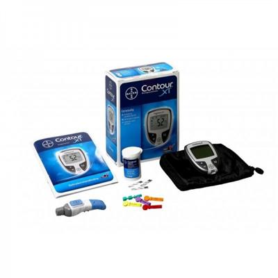 Bloedglucosemeter Contour XT Diabetes startpakket met alle componenten
