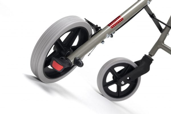 rollator Eco Light II vernieuwd met drempelhulp