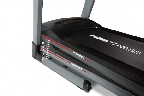 Flow Fitness runner DTM2500 tot 20 km hardlopen 15 hellingen instelbaar