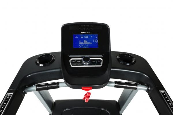 Flow Fitness runner DTM2500 tot 20 km hardlopen scherm met trainingsmogelijkheden