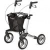 Rollator Gemino 30 met comfort wielen die schokdempend zijn