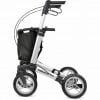 Zijzicht Rollator Gemino 30 met comfort wielen die schokdempend zijn