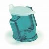 handycup met handvatten en oplopende rand in groen