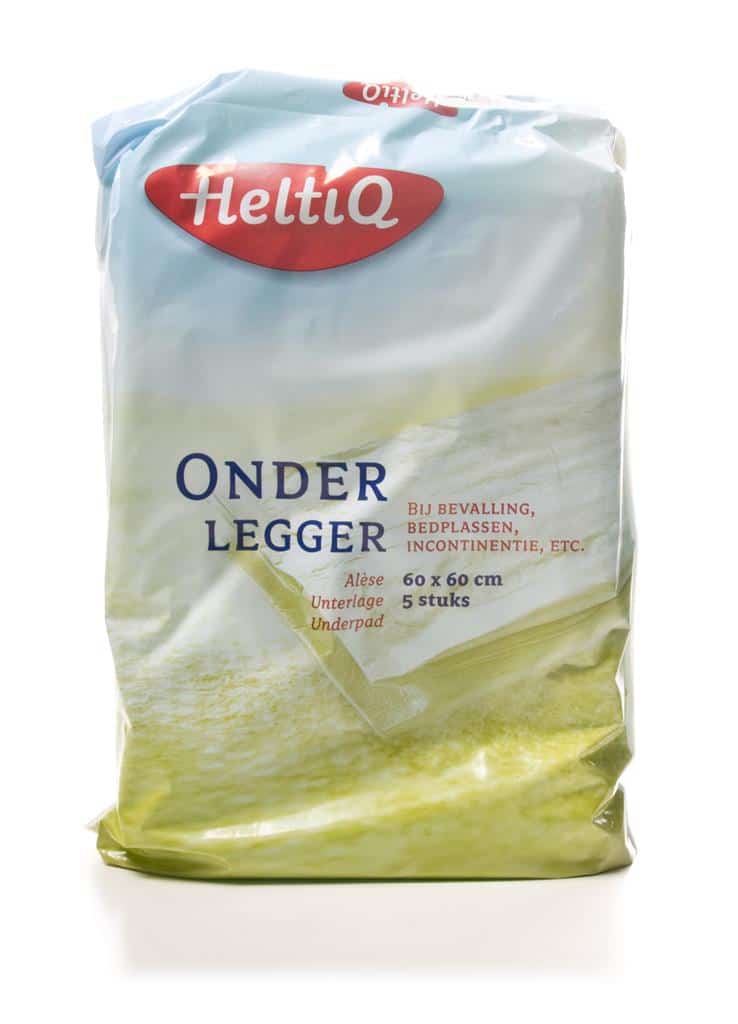 Onderlegger 4-zijdig gesloten 60x60 cm van HeltiQ