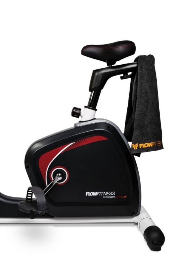 Hometrainer Turner DHT250i merk Flow Fitness met blue thooth ontvanger romp