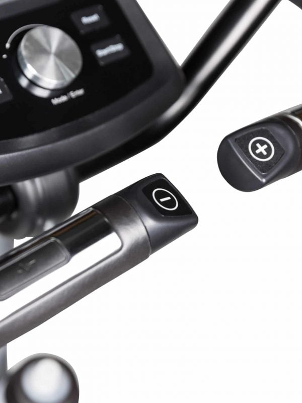 Flow Fitness Turner hometrainer om te fietsen type 2000i hartslagmeting