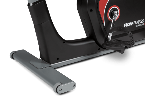 Hometrainer Turner DHT2500i - Flow Fitness met blue thooth ontvanger op standaard