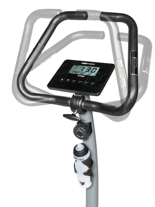 Hometrainer Turner DHT500 - Flow Fitness met instelbaar stuur