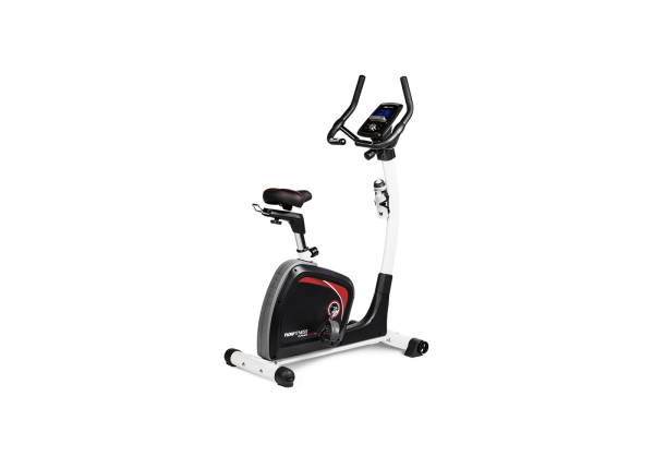 Hometrainer Turner DHT250i merk Flow Fitness met blue thooth ontvanger zijkant