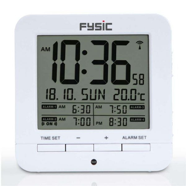 Klok met thermometer Fysic