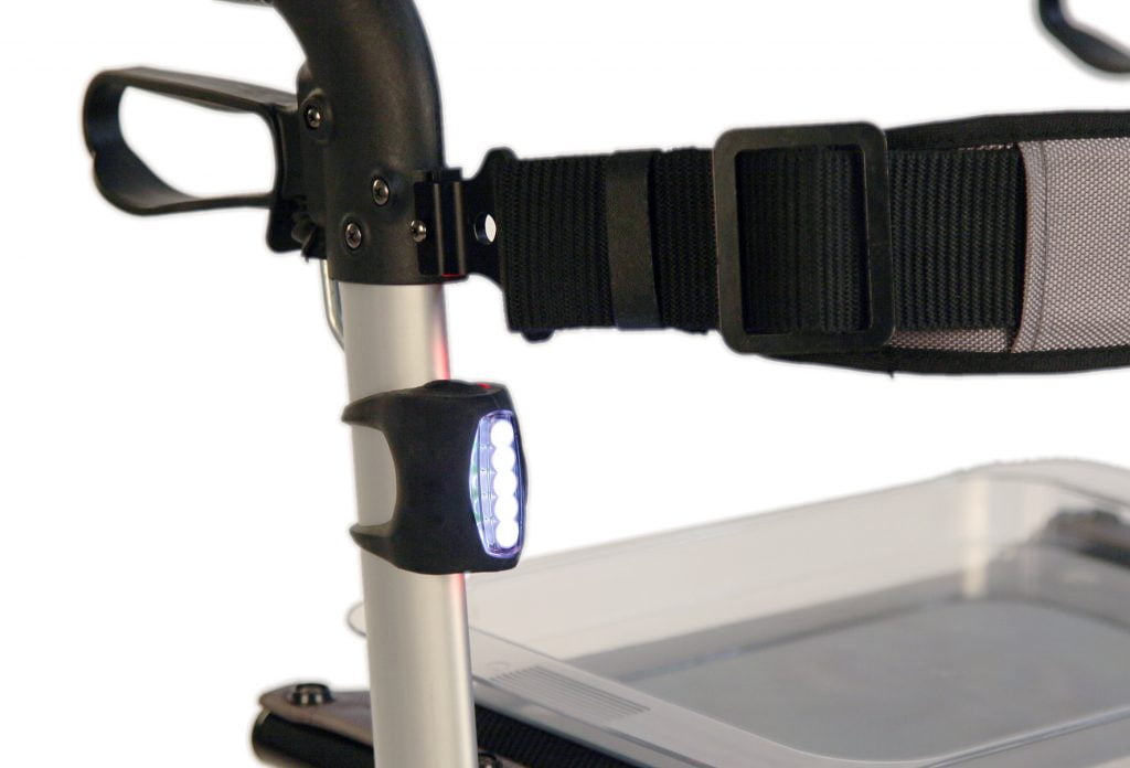 Track rollator led lampje