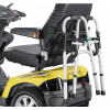 Rollatorhouder voor de Drive Scootmobielen met armleuning bevestigingmonteert u eenvoudig aan uw scootmobiel zodat u uw rollator gemakkelijk kunt meenemen.