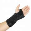 Polsbrace GM008 in de kleur zwart bovenzijde