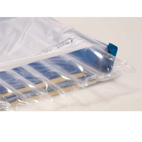 Matras, kussen en hielbeschermer anti-decubitus oplegmatras (oppompbaar) Repose inclusief pomp materiaalfoto