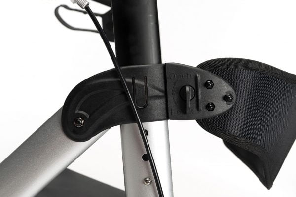 Rollator Vermeiren Goliat met verstelbare zitting in kleur klik systeem