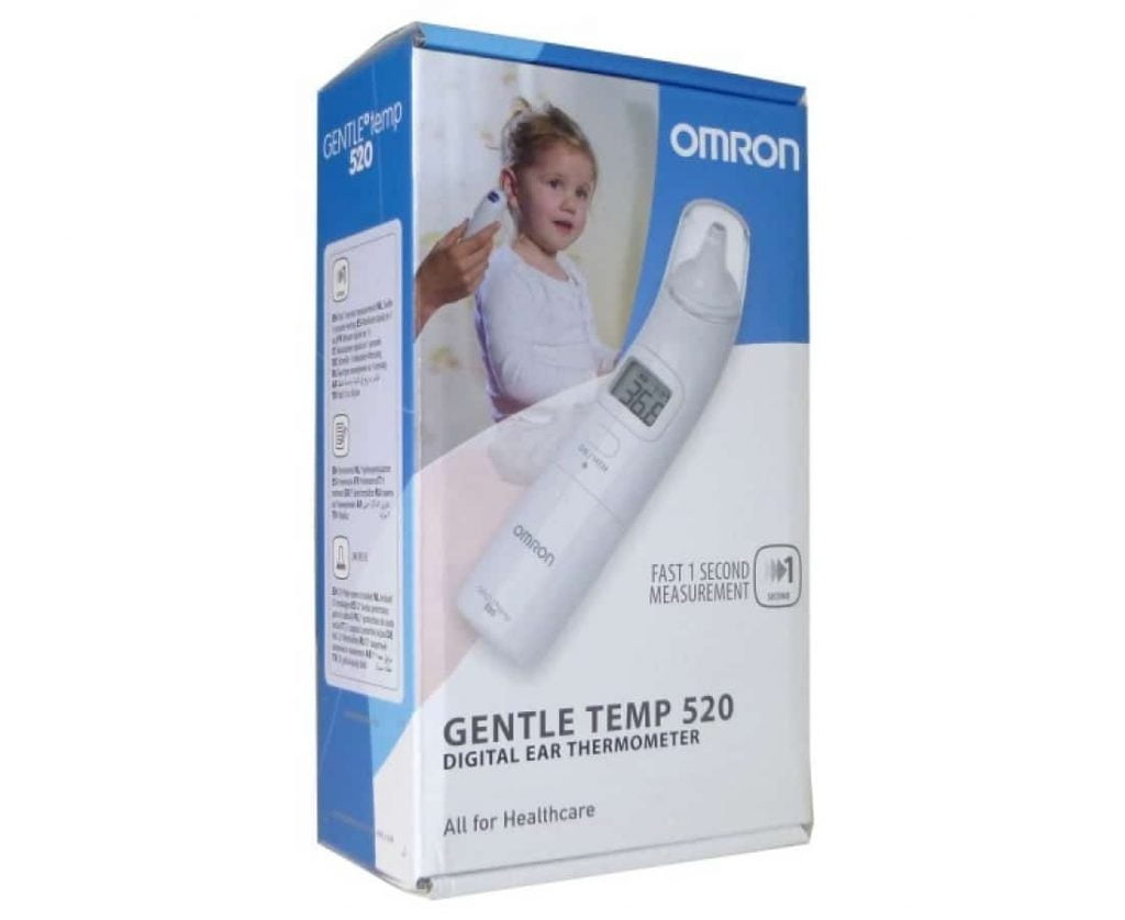 Thermometer - Oorthermometer Omron Gentle Temp 520 voor baby, kinderen en volwassenen