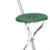 Trio popular wandelstok met zitje in groen en zwart