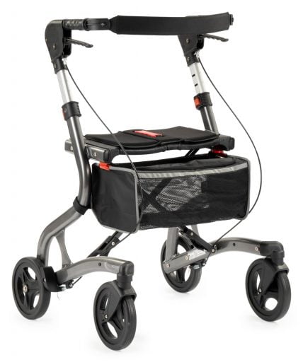 Trollimaster RG70 met gedraaide handvatten voor extra ondersteuning