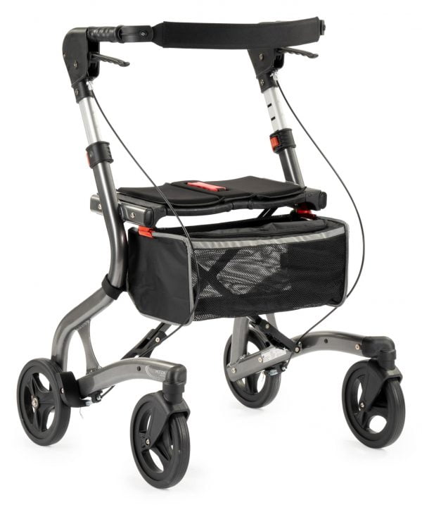 Trollimaster RG70 met gedraaide handvatten voor extra ondersteuning