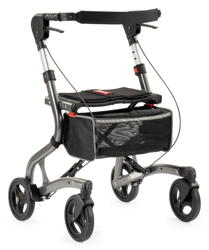 Trollimaster RG70 met gedraaide handvatten voor extra ondersteuning