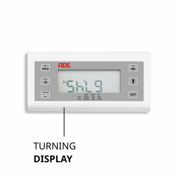 ADE-M320600-01 weegschaal tot 250 kg met display roterend