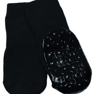 anti slip sok in 2 kleuren die is de zwarte