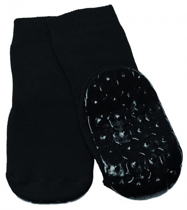 anti slip sok in 2 kleuren die is de zwarte