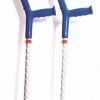 Elleboogkruk kind open manchet blue-colourful per paar