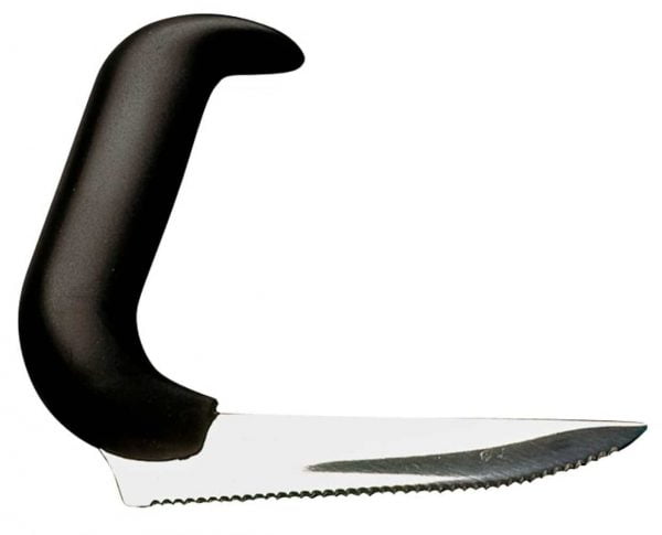 gehoekt mes zonder kracht 9 cm