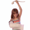 Limbo gipshoes kinder arm 8 tot 10 jaar onder de douche